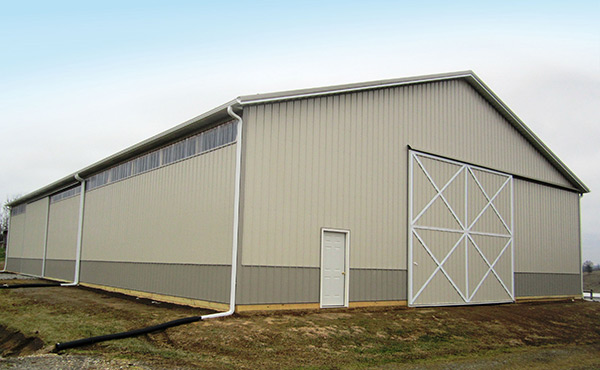 Large Size Equestrian Pole Building