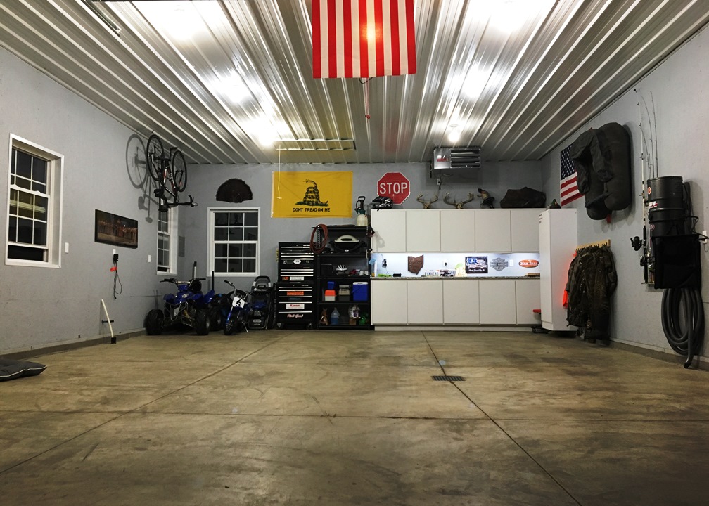 Interior Options Pole Barns Direct, How To Install Corrugated Metal On Garage Walls
