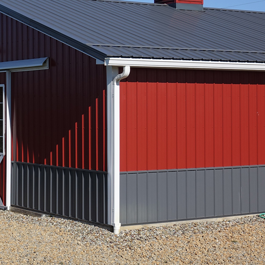 Gutters & Downspouts – Pole Barns Direct