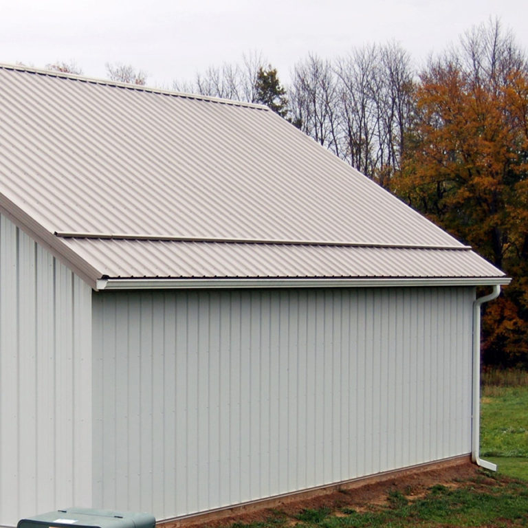 Gutters, Downspouts, Snowguards For Pole Barns & Pole Buildings