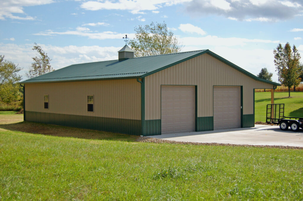 Pole Barn Building  - Building 116 - Workshop - Clay & Green