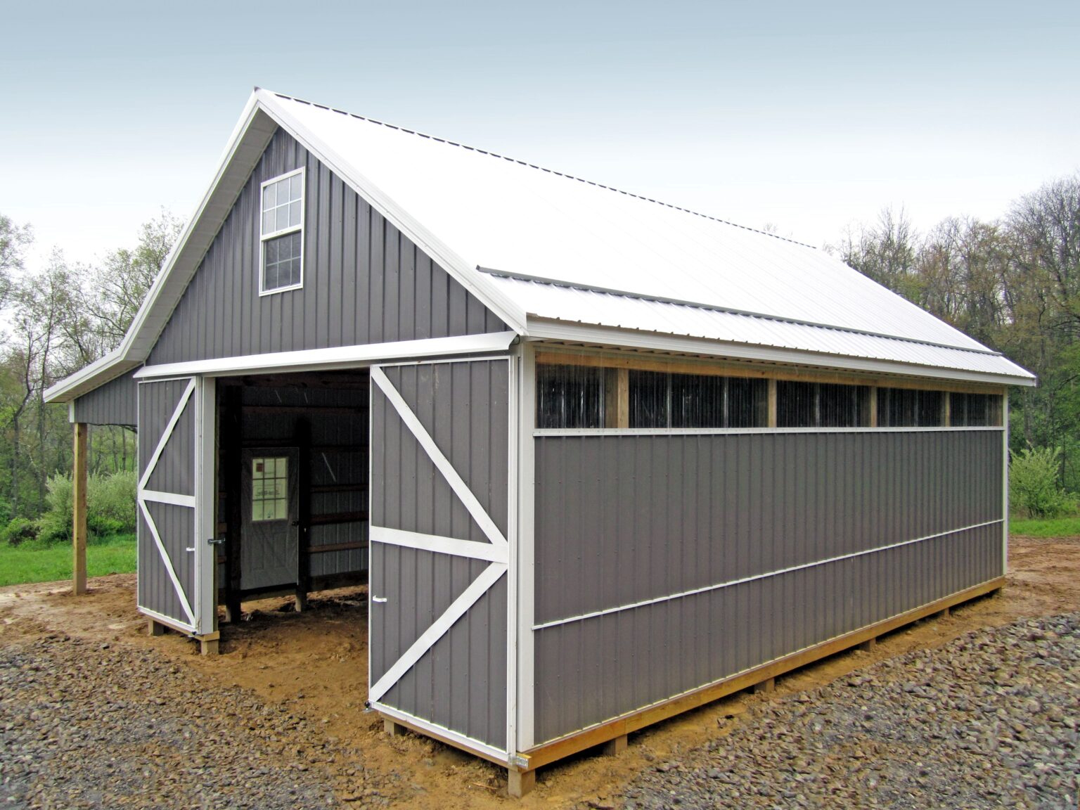 Attic & Loft Options For Pole Barns & Pole Buildings